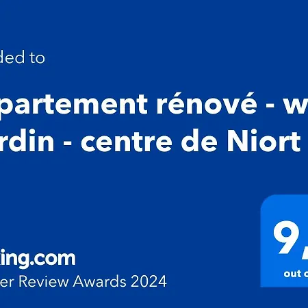 Rénové - Wifi - Jardin - Centre De Appartement